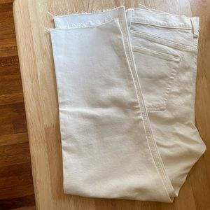 GAP white jeans, cheeky, 8/29, NWT